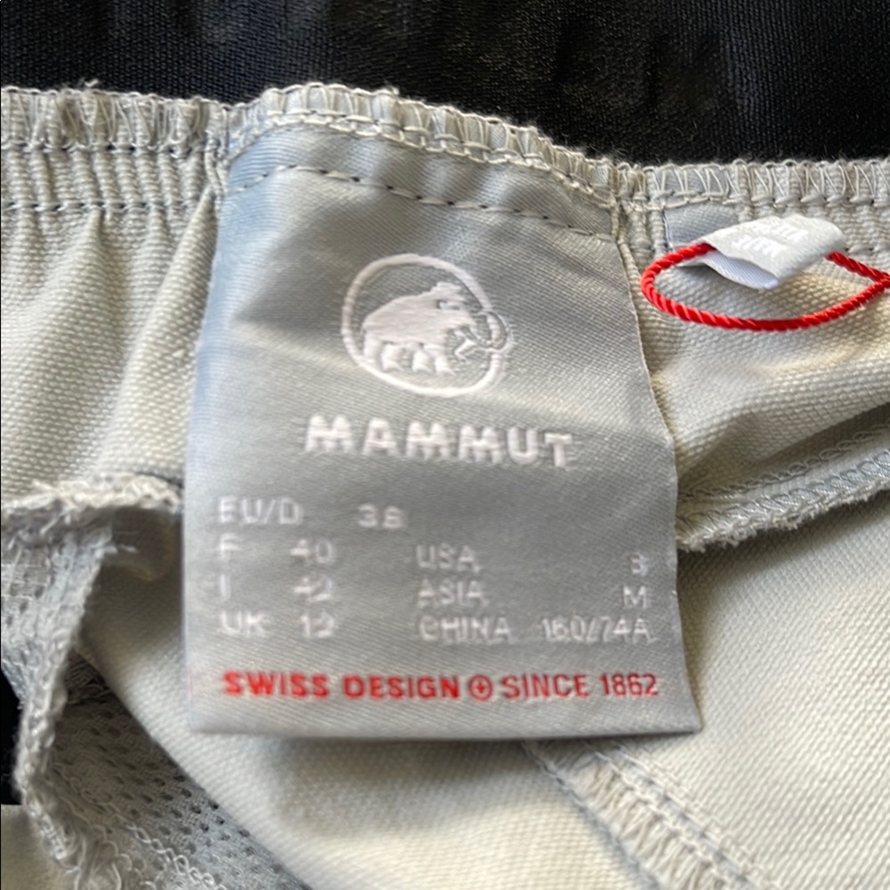 Mammut Gray Jumpsuit with Elastic Waistband